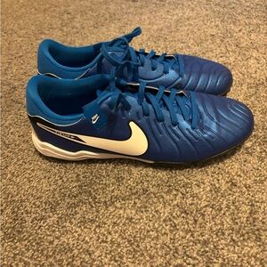 Nike Blue Soccer Turf Shoes